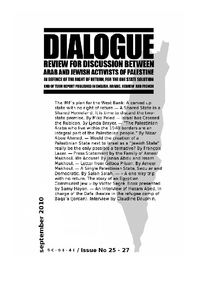 Dialogue front page